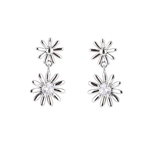 Senora Del Sol Studs in SILVER