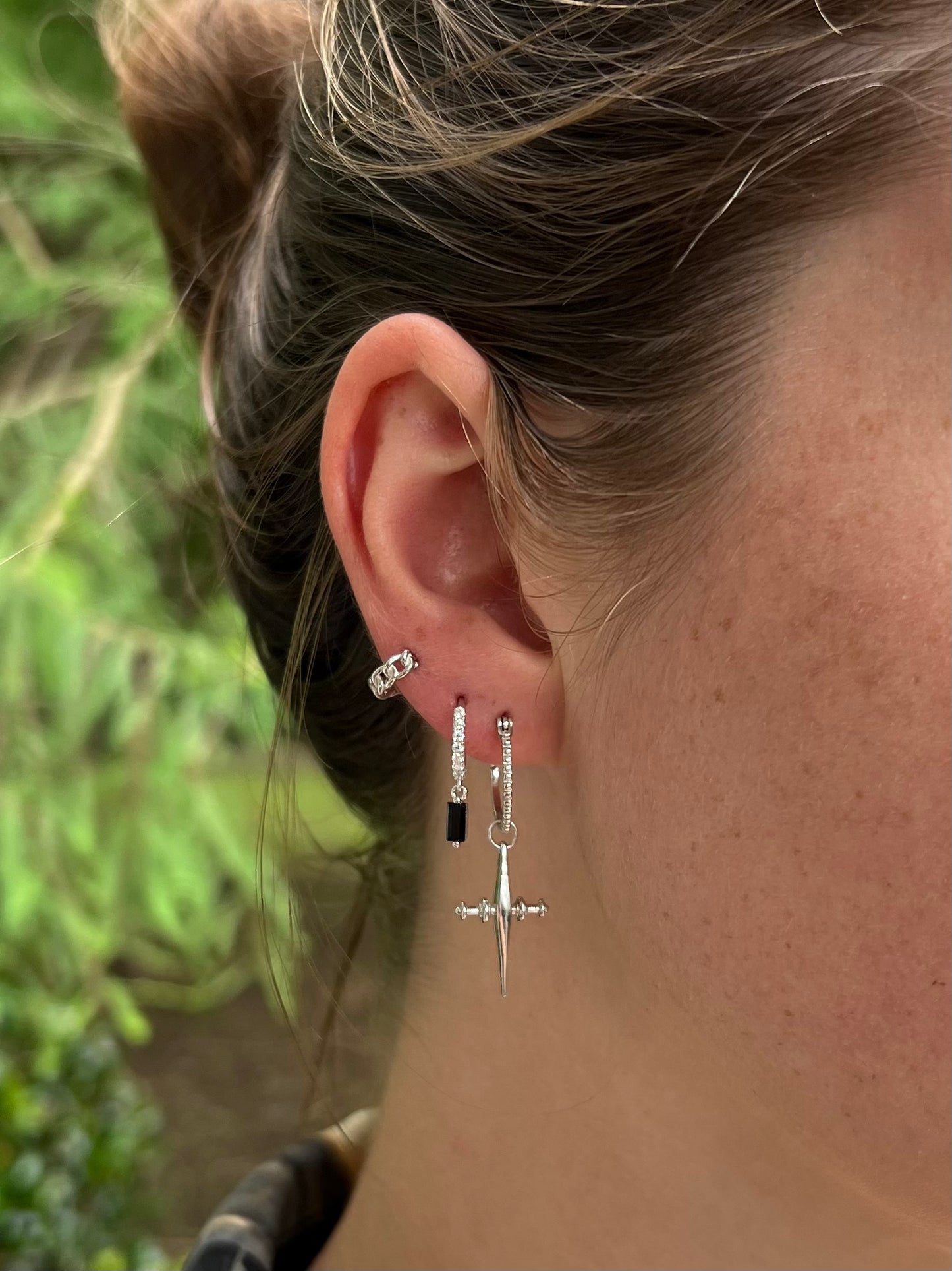 Bella Earrings in SILVER