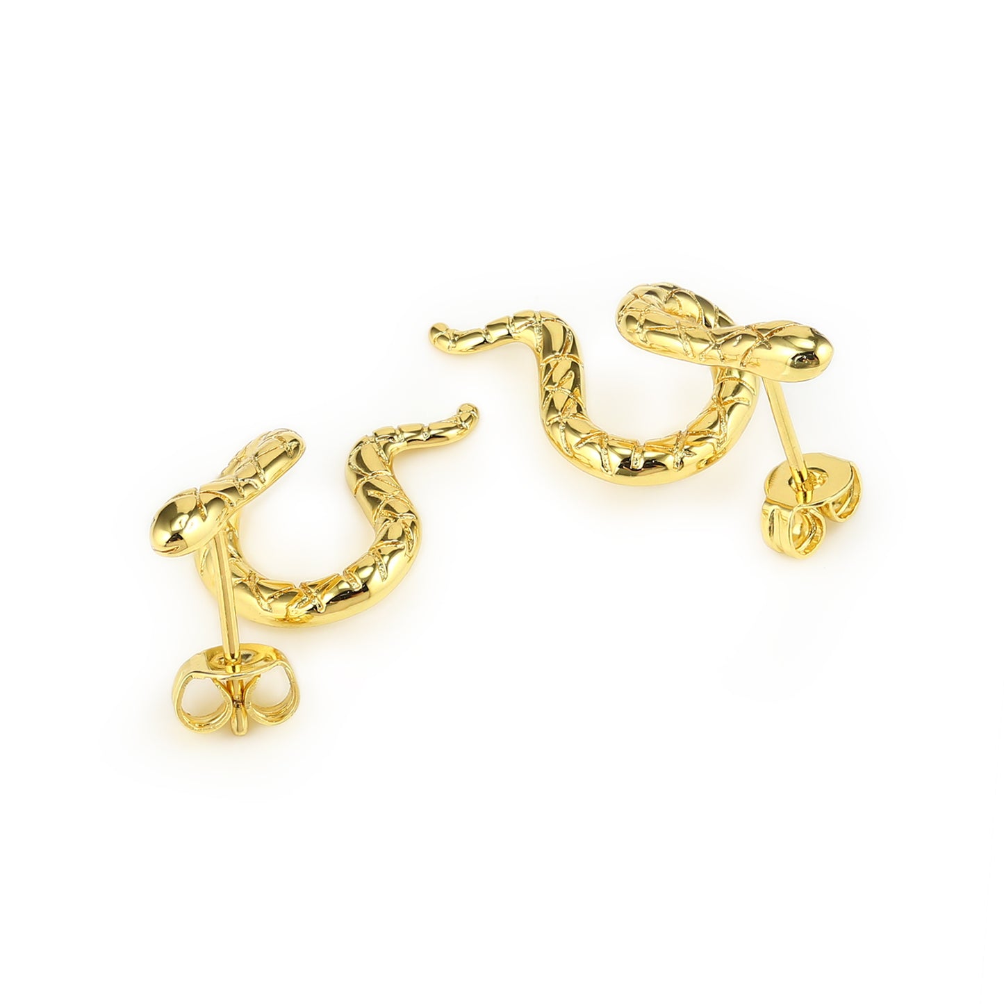 Serpenti Studs in GOLD