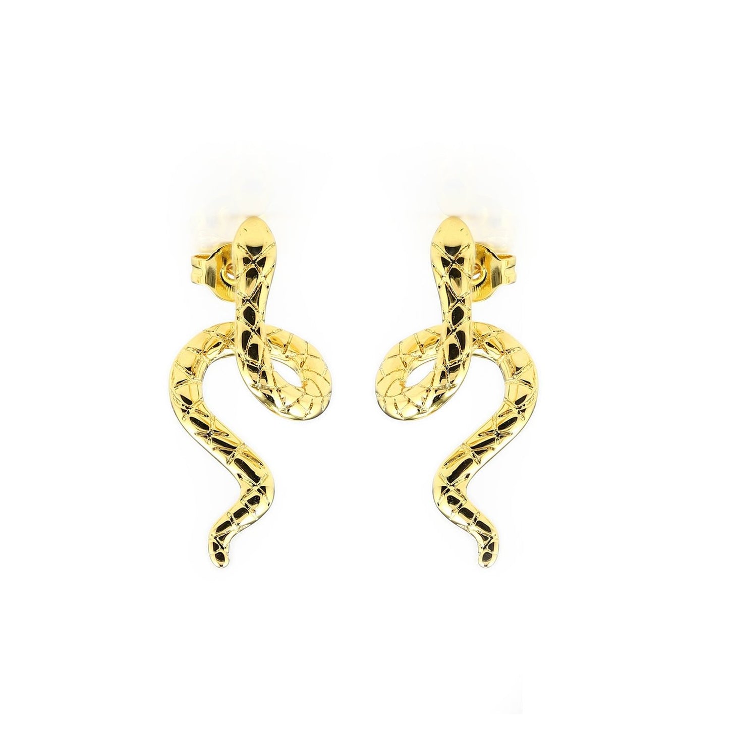 Serpenti Studs in GOLD